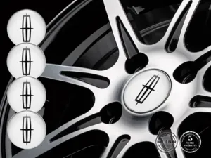 Lincoln Rim Stickers Style Stylish Domed Logos
